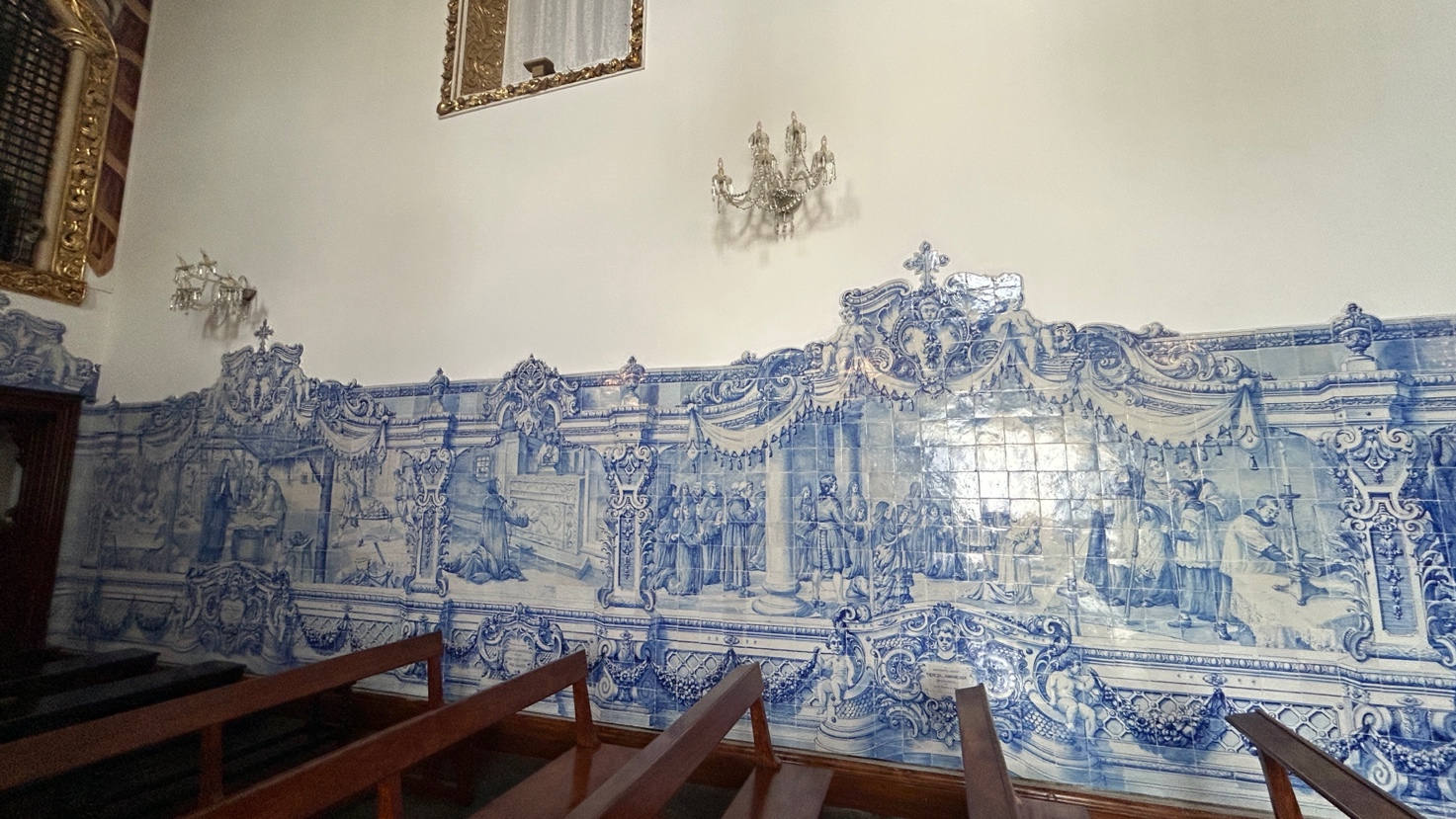Santuario  do Santo Cristo: azulejos