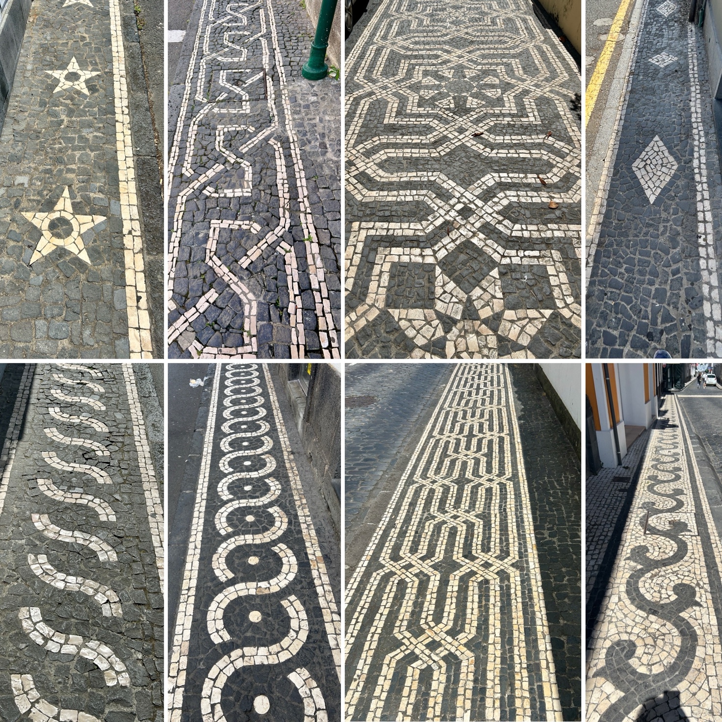 Marciapiedi di Ponta Delgada