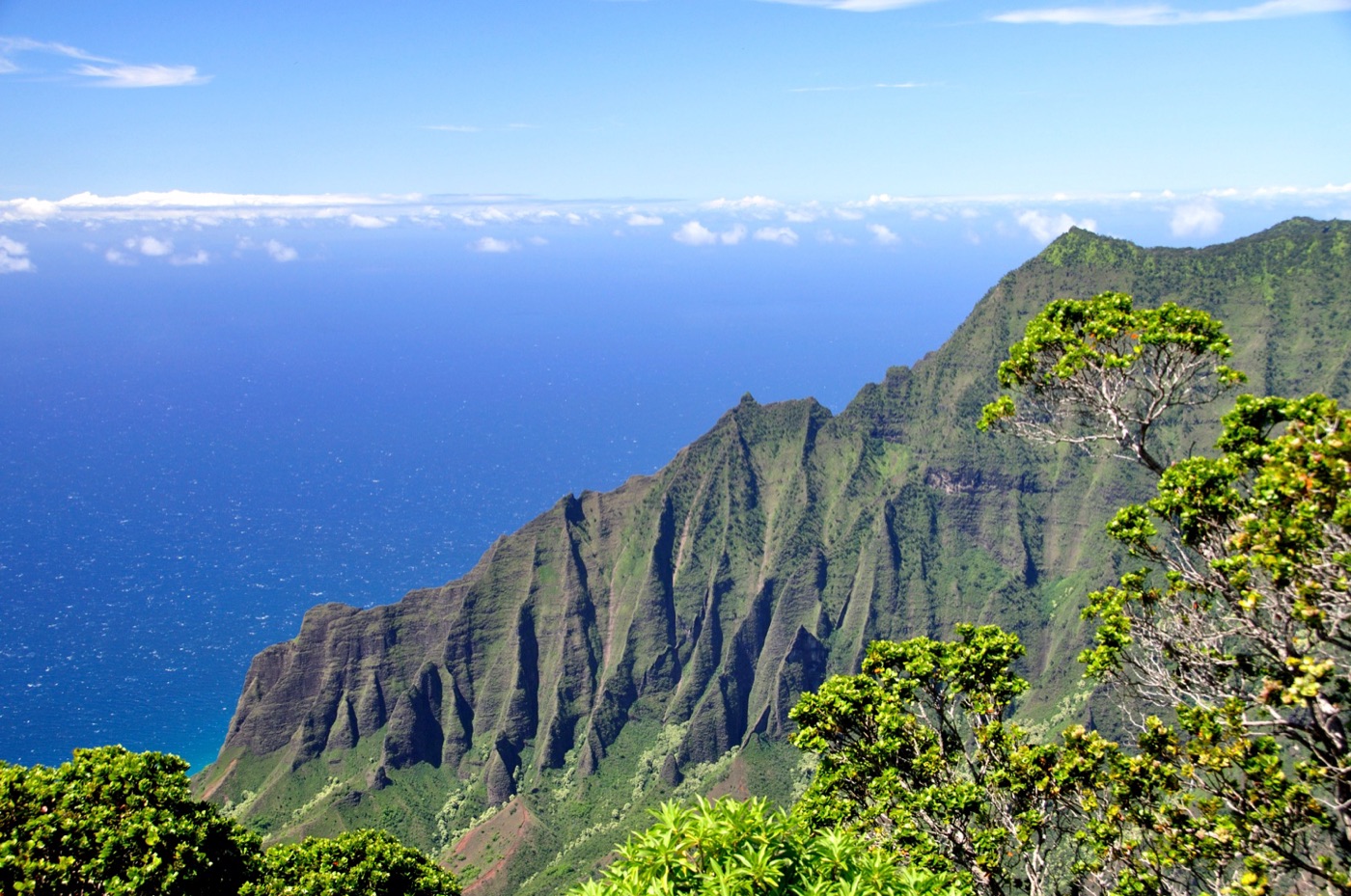 Na Pali Coast dal Kalalu Lookout