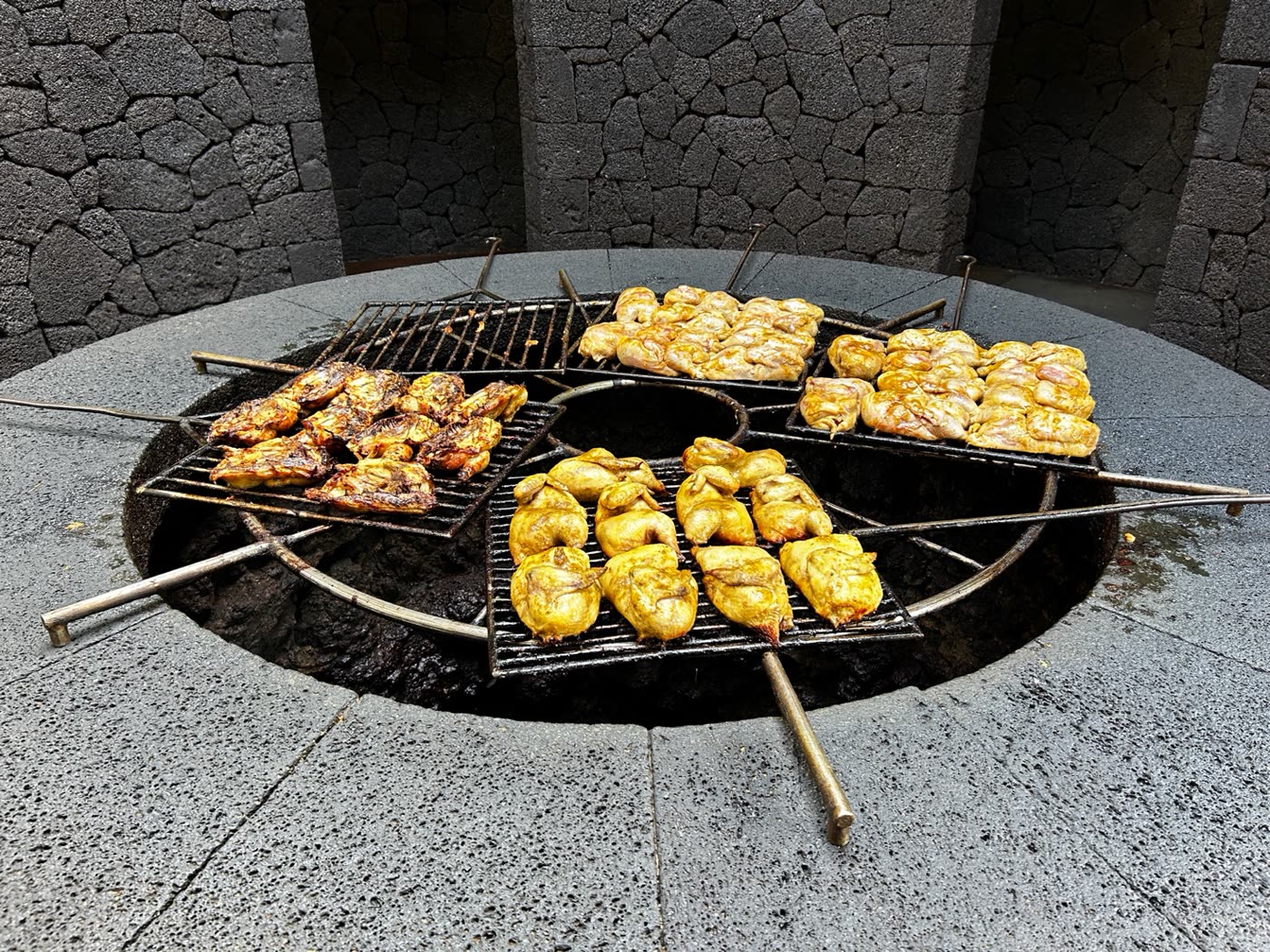 Polletti in cottura