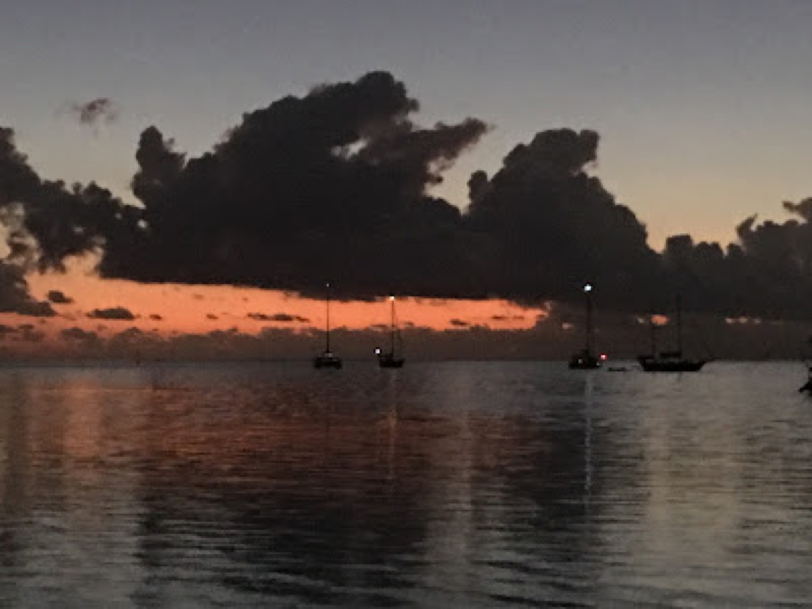 Tramonto sulla baia