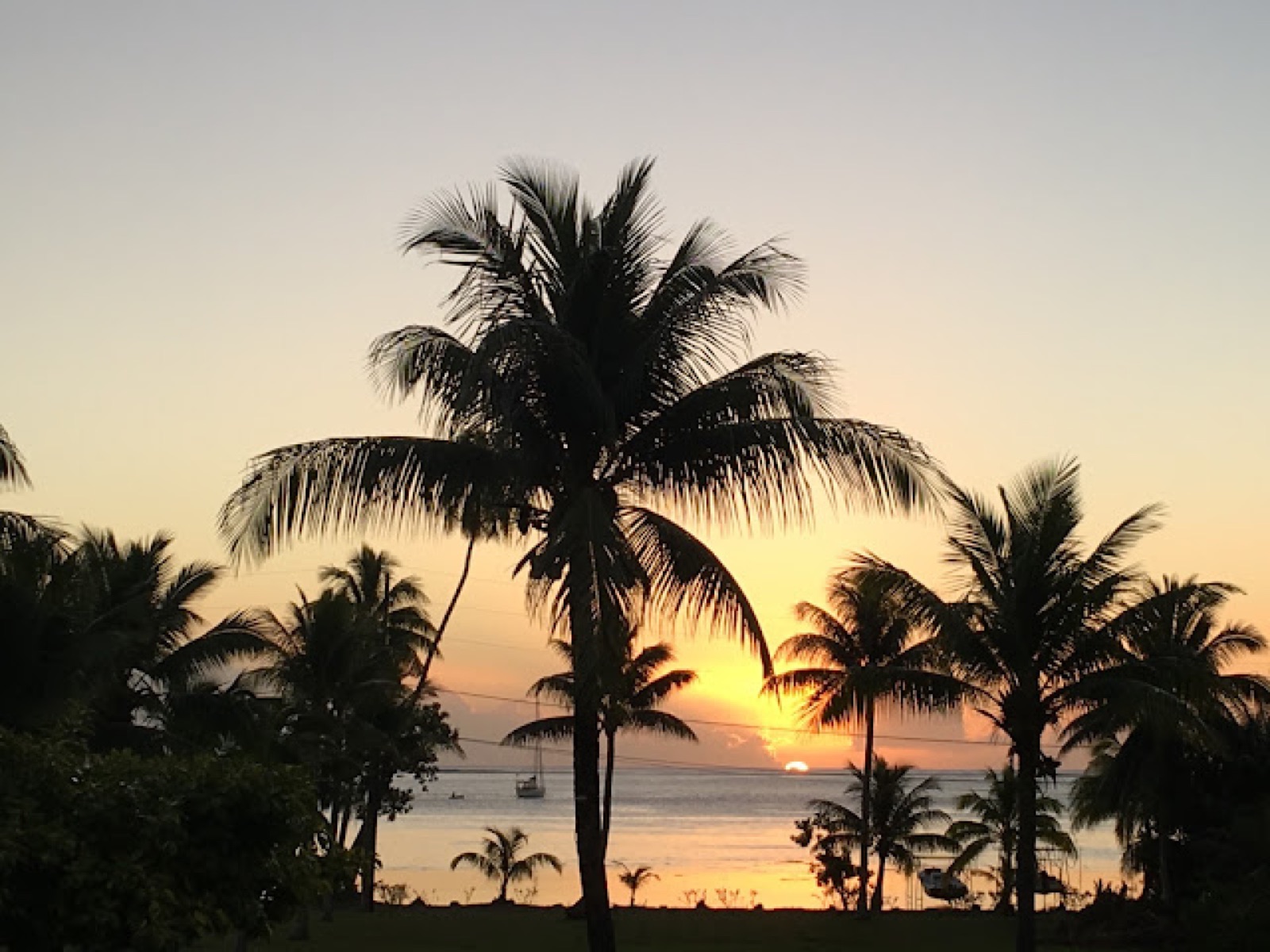 Tramonto dalla stanza
