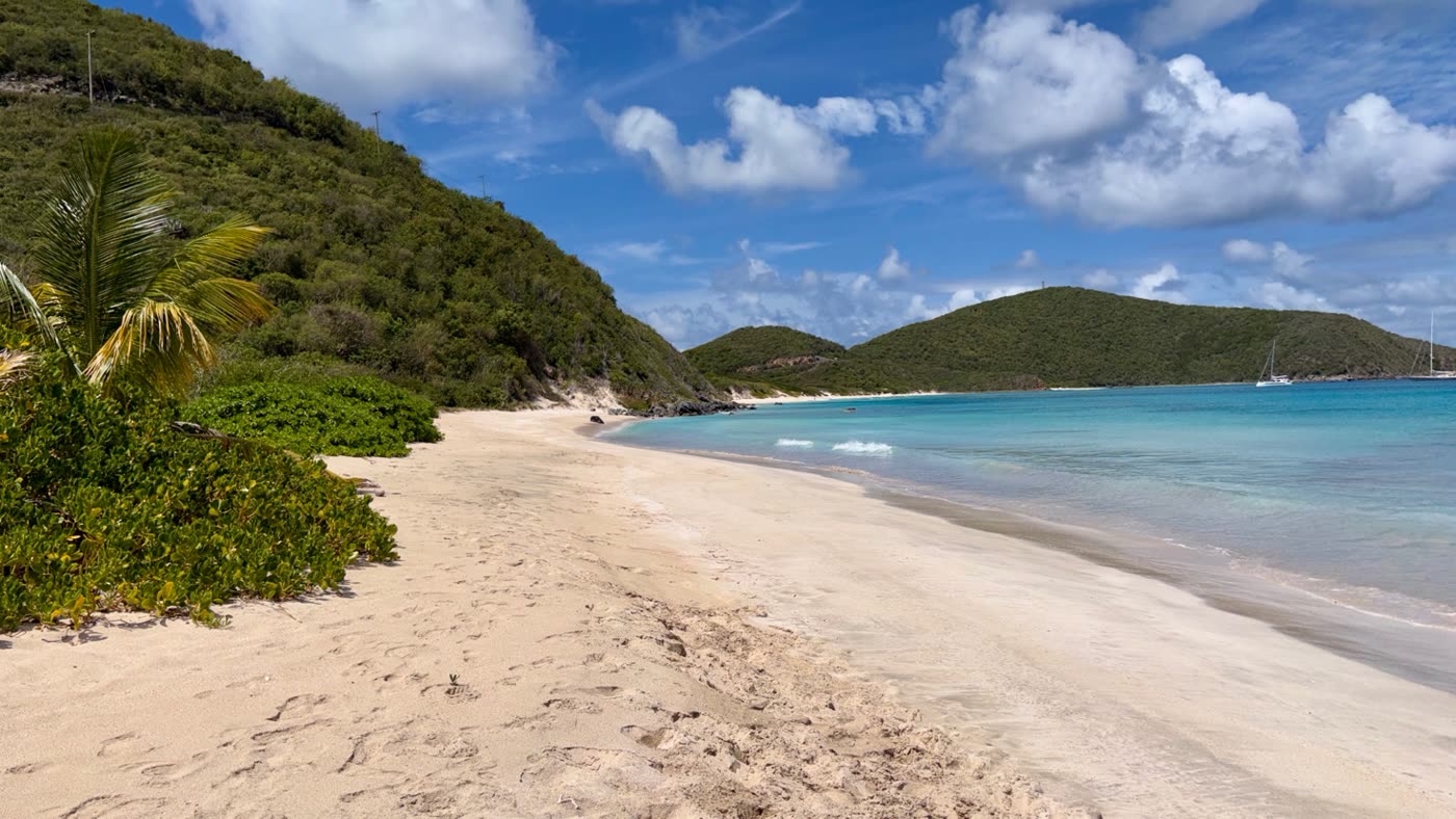 Virgin Gorda: Spiaggia Pond Bay  e Savannah Beach